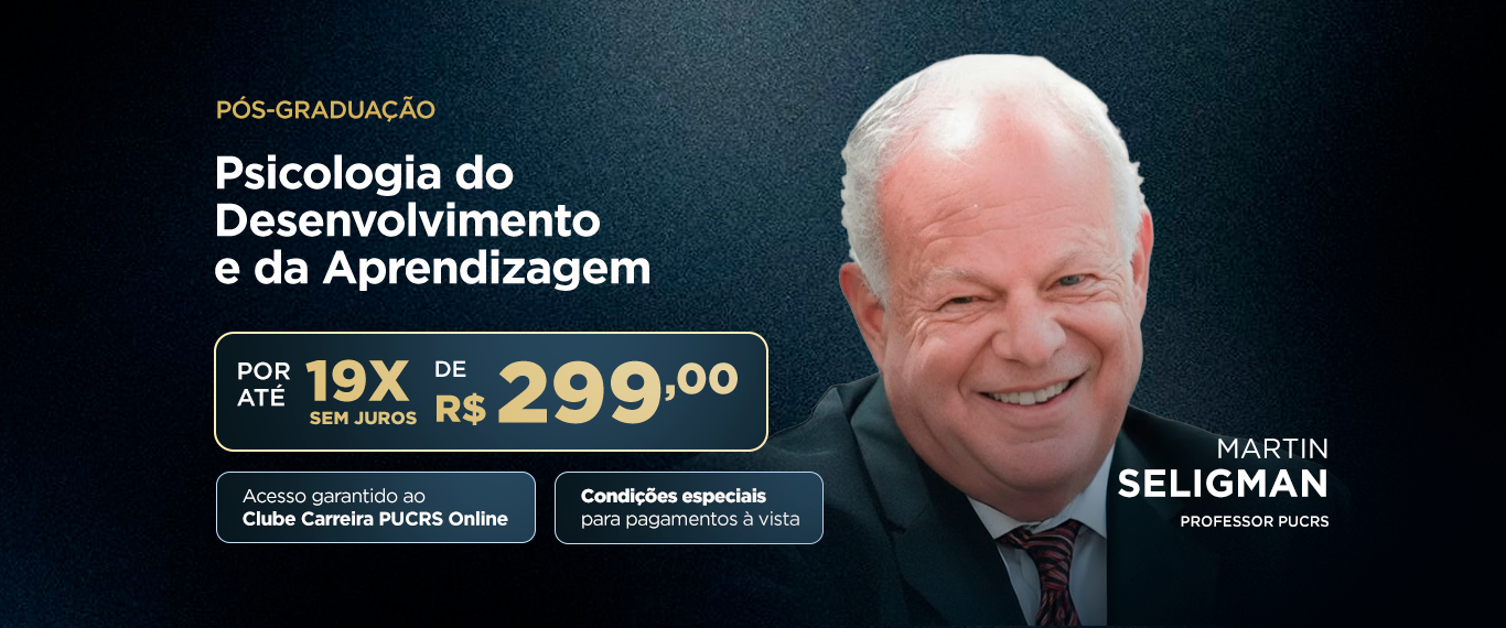Pós-Graduação em Psicologia do Desenvolvimento e da Aprendizagem