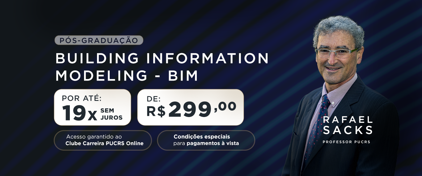 Pós-Graduação em Building Information Modeling - BIM | Edição 2025