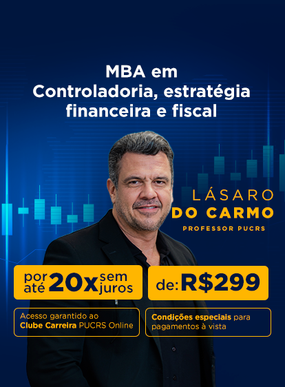 MBA em Controladoria, estratégia financeira e fiscal