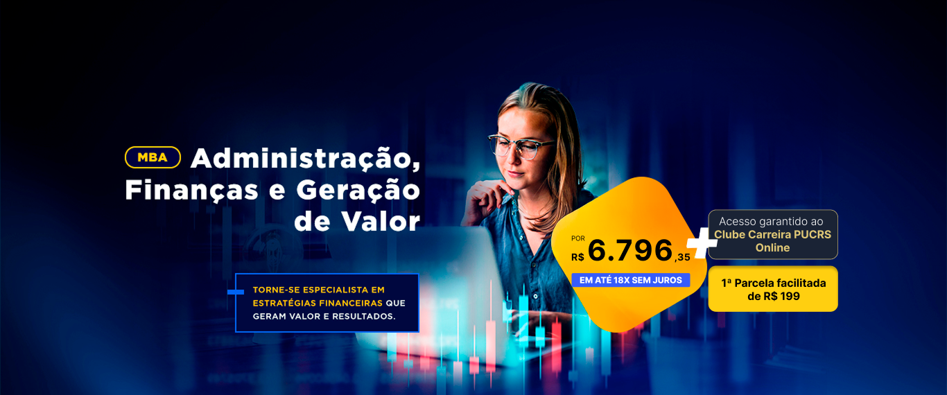 MBA em Administração, Finanças e Geração de Valor | Lançamentos