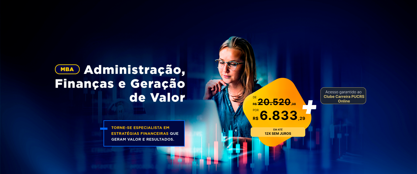 MBA em Administração, Finanças e Geração de Valor | Lançamen