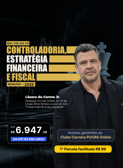 MBA em Controladoria, estratégia financeira e fiscal