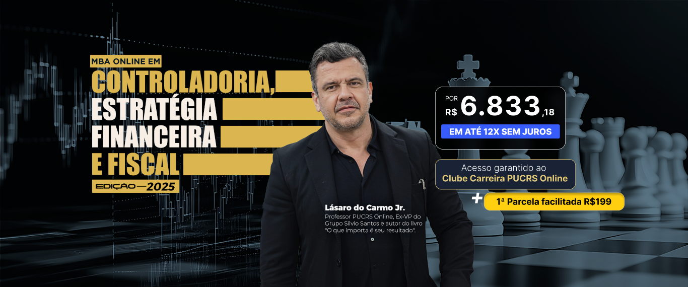 MBA em Controladoria, estratégia financeira e fiscal