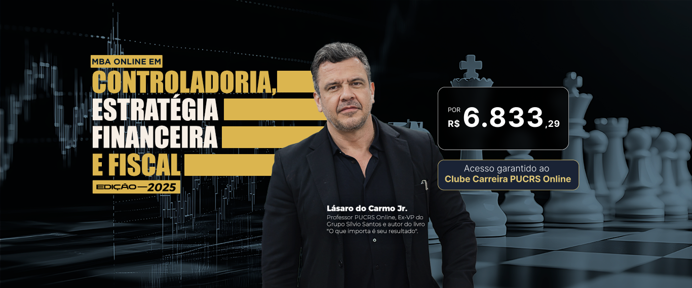 MBA em Controladoria, estratégia financeira e fiscal