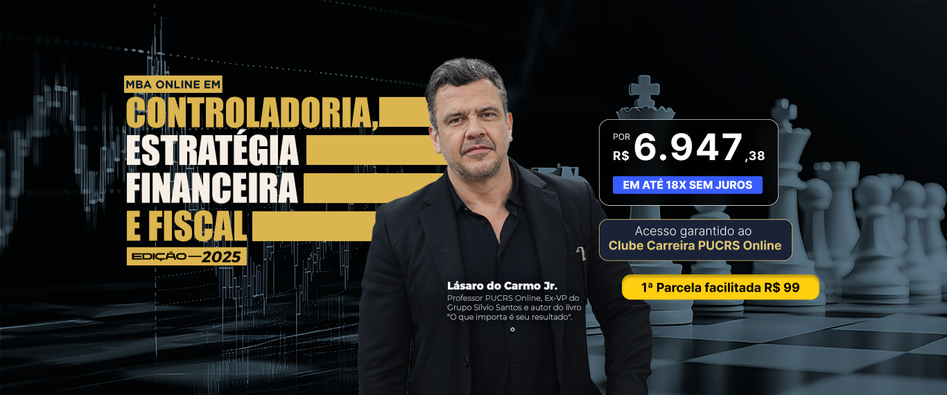 MBA em Controladoria, estratégia financeira e fiscal