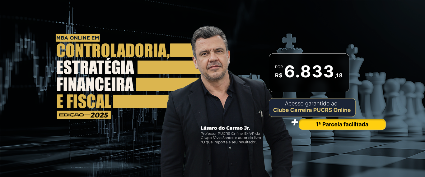 MBA em Controladoria, estratégia financeira e fiscal