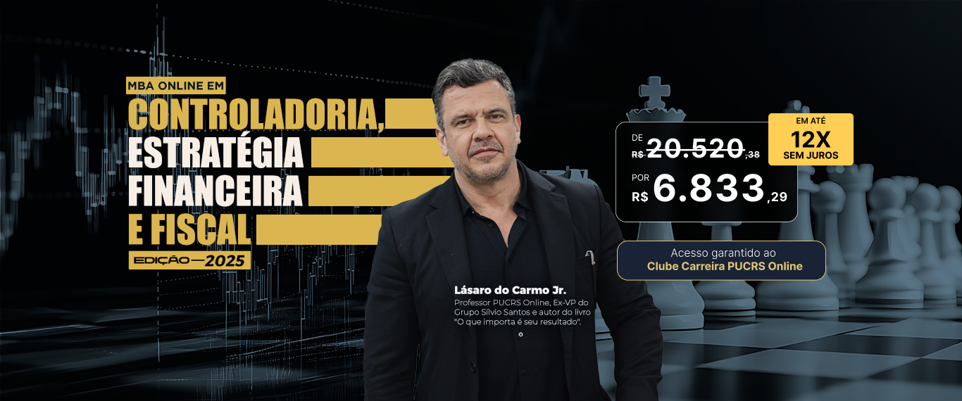MBA em Controladoria, estratégia financeira e fiscal