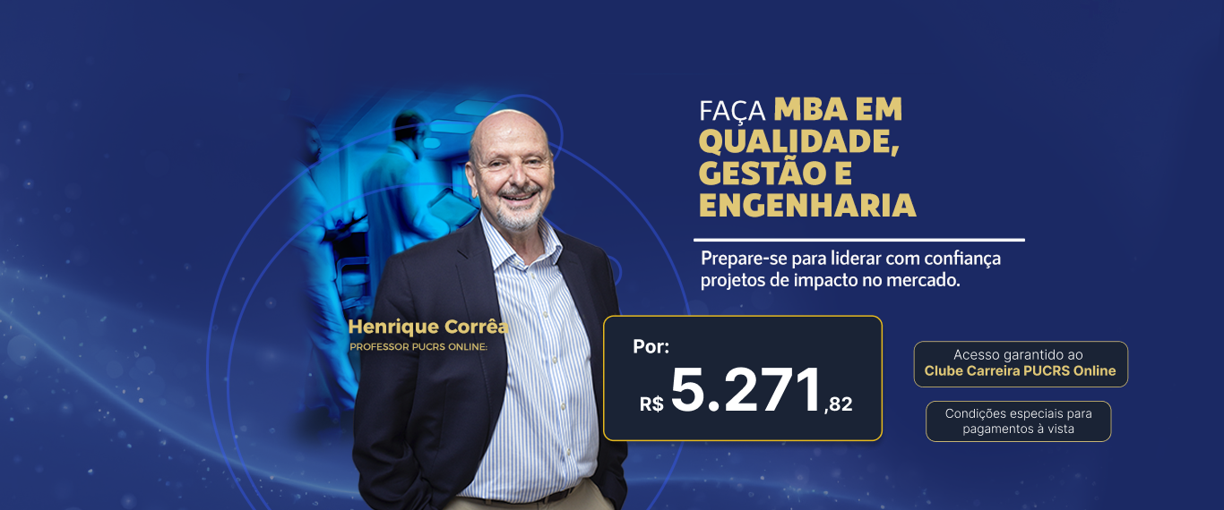 MBA em Qualidade, Gestão e Engenharia de Processos | Edição 2025