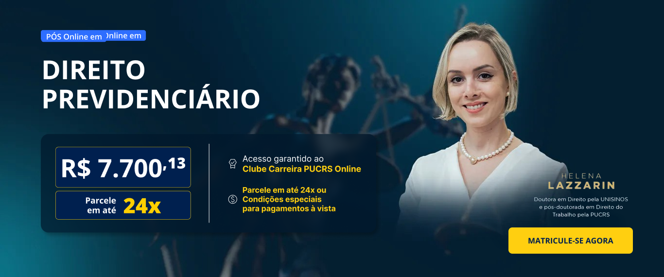 Pós-Graduação em Direito Previdenciário