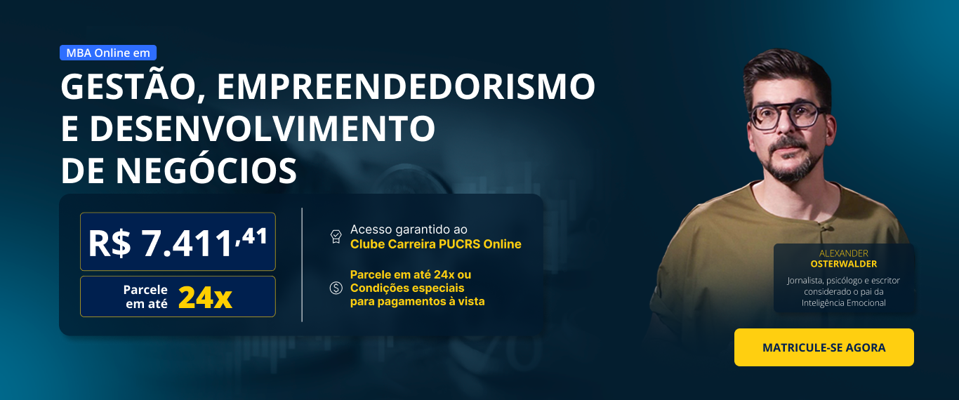 MBA em Gestão, Empreendedorismo e Desenvolvimento de Negócios