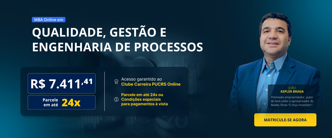 MBA em Qualidade, Gestão e Engenharia de Processos