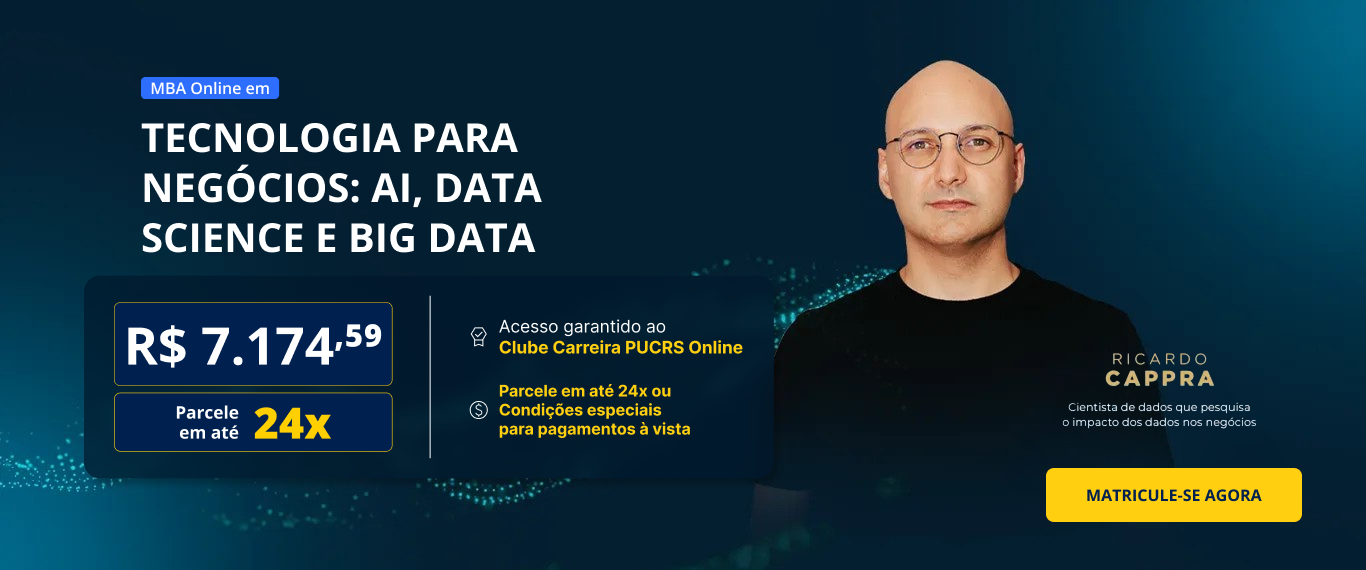 MBA em Tecnologia para Negócios: AI, Data Science e Big Data
