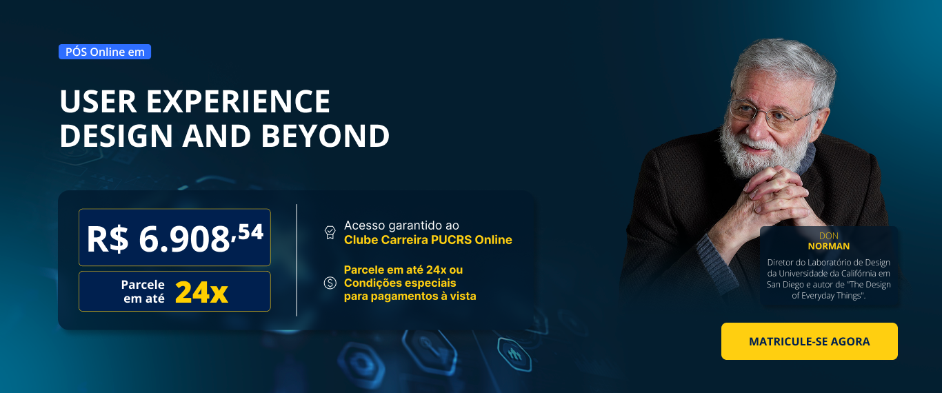 Pós-Graduação em User Experience Design and Beyond | Lançamentos