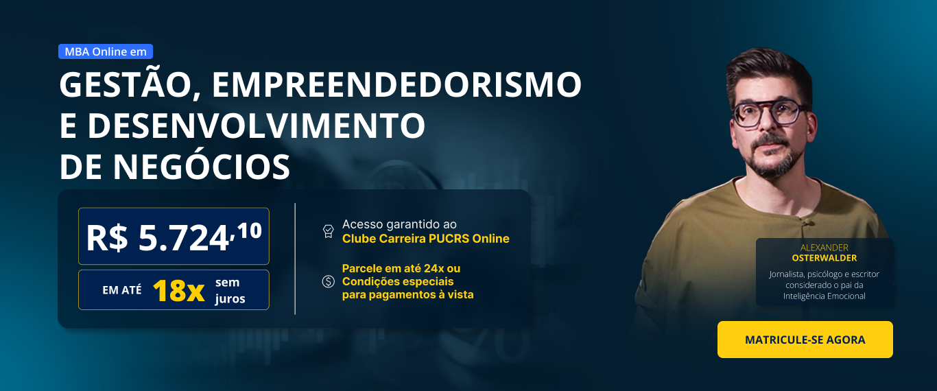 MBA em Gestão, Empreendedorismo e Desenvolvimento de Negócios