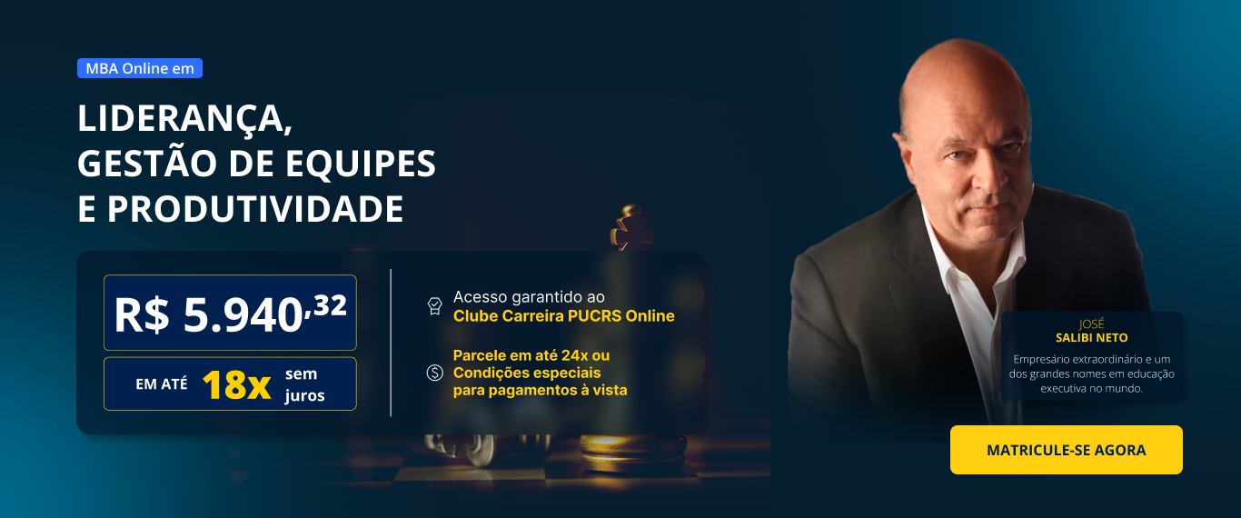 MBA em Liderança, Gestão de Equipes e Produtividade