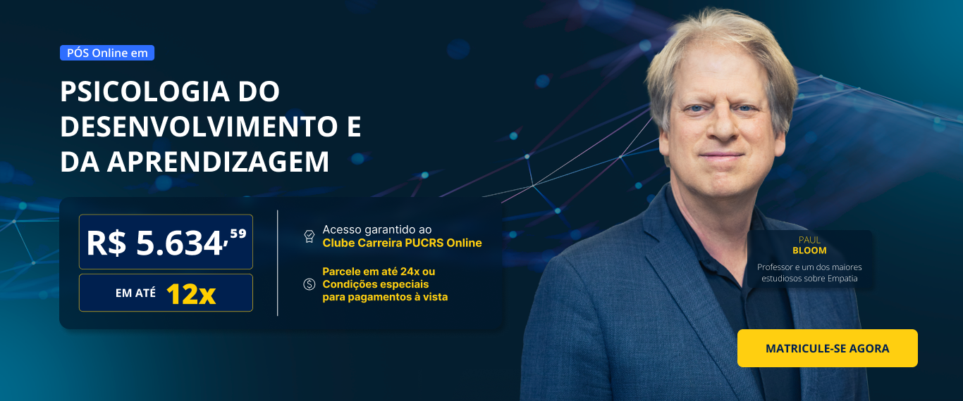 Pós-Graduação em Psicologia do Desenvolvimento e da Aprendizagem