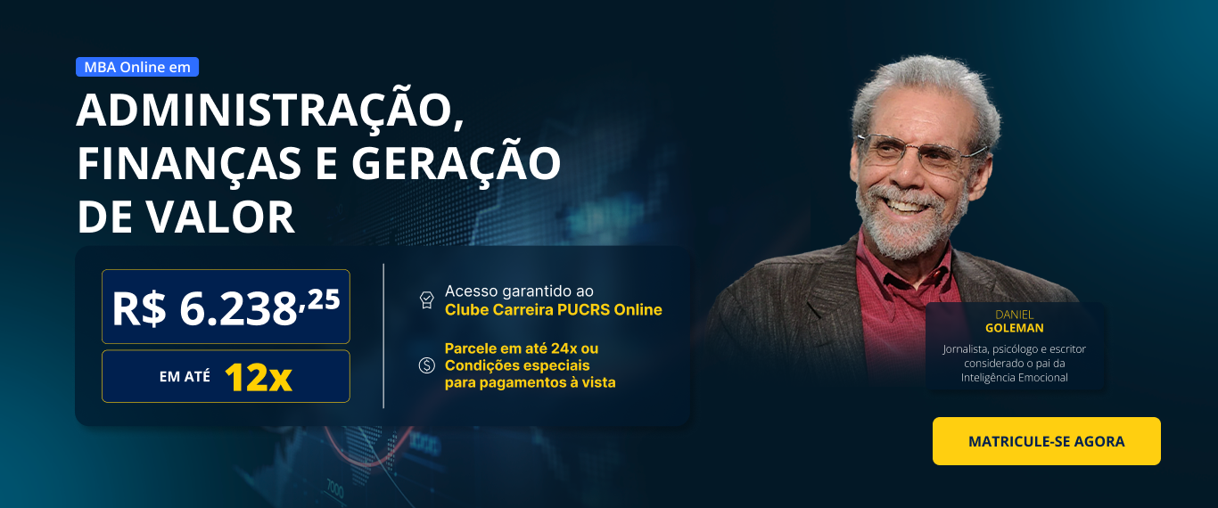 MBA em Administração, Finanças e Geração de Valor