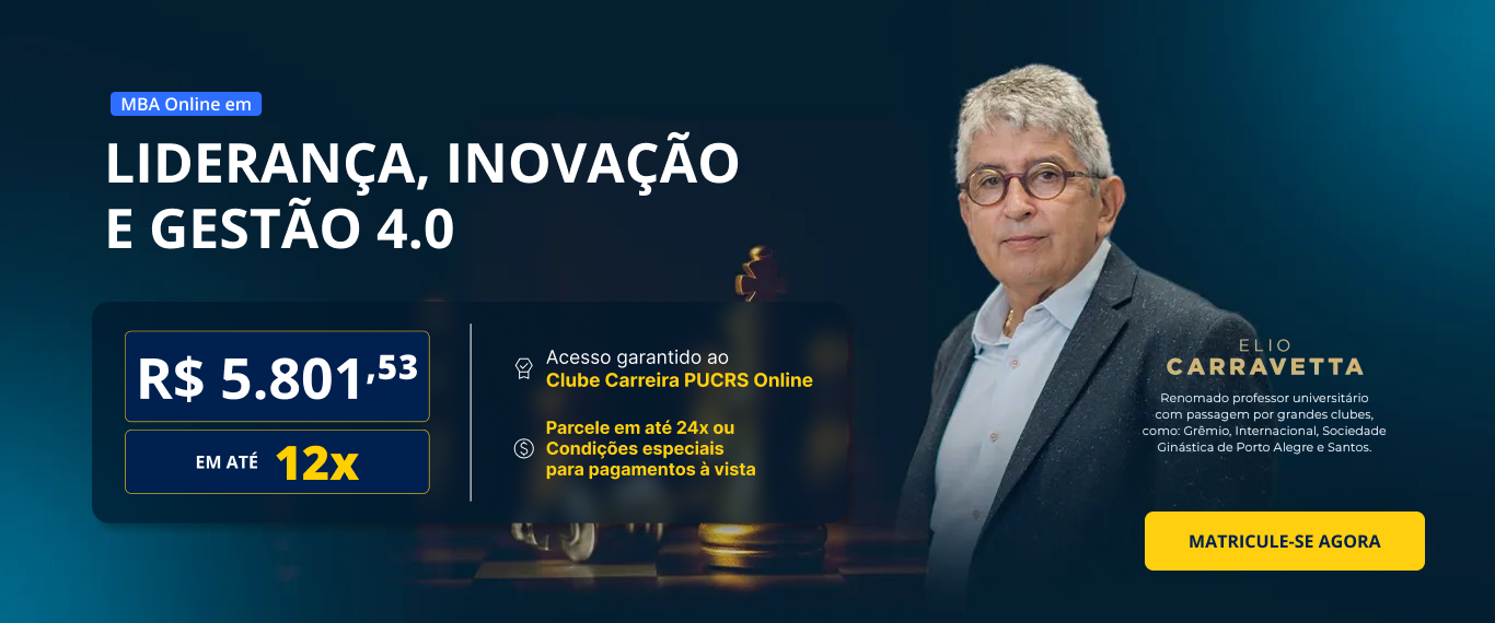 MBA em Liderança, Inovação e Gestão 4.0