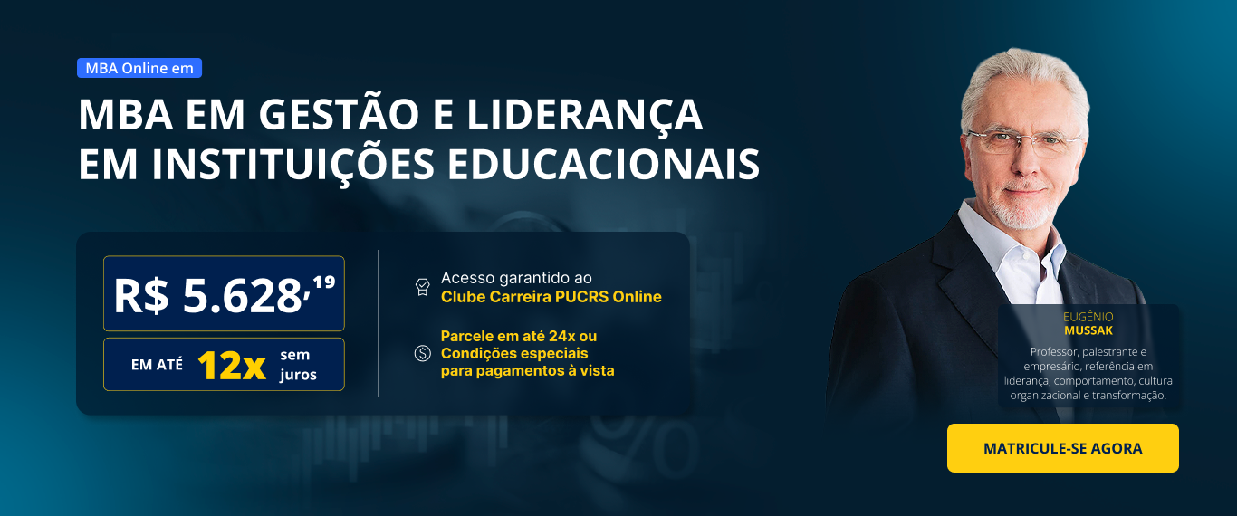 MBA em Gestão e Liderança em Instituições Educacionais