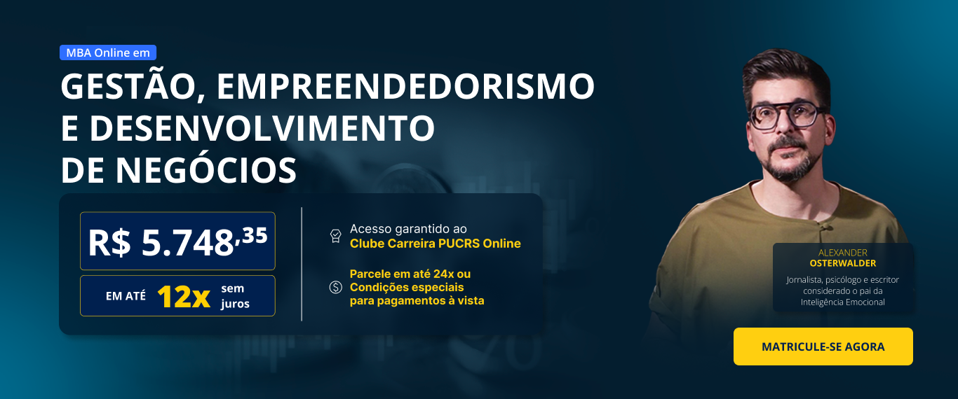 MBA em Gestão, Empreendedorismo e Desenvolvimento de Negócios