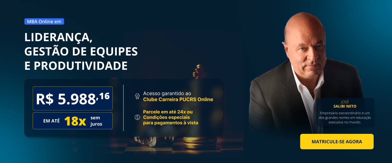 MBA em Liderança, Gestão de Equipes e Produtividade