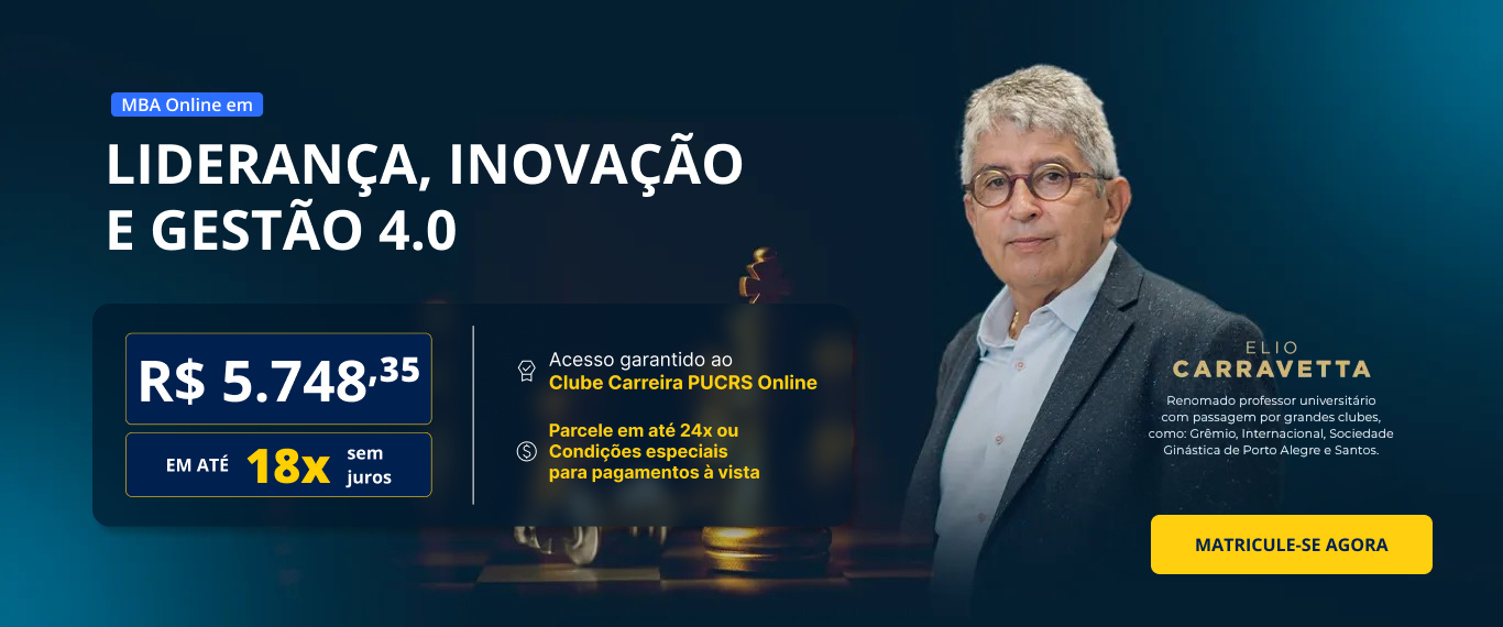 MBA em Liderança, Inovação e Gestão 4.0