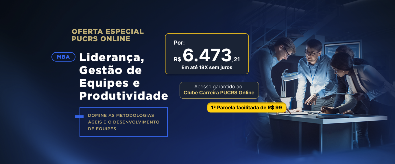 MBA em Liderança, Gestão de Equipes e Produtividade