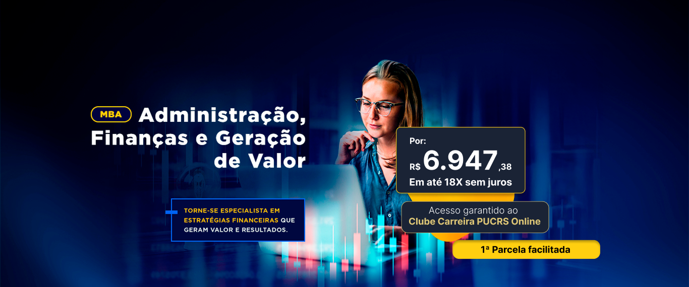 MBA em Administração, Finanças e Geração de Valor | Lançamentos