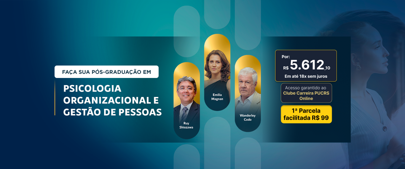 Pós-Graduação em Psicologia Organizacional e Gestão de Pessoas | Lançamentos