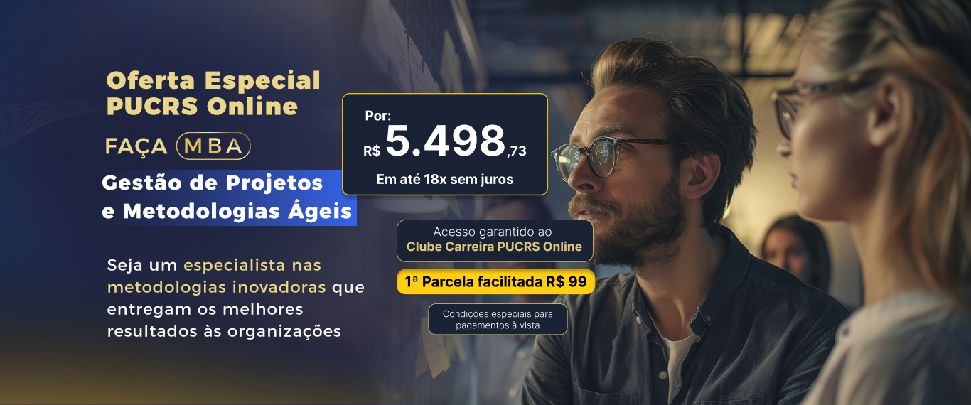 MBA em Gestão de Projetos e Metodologias Ágeis | Edição 2025
