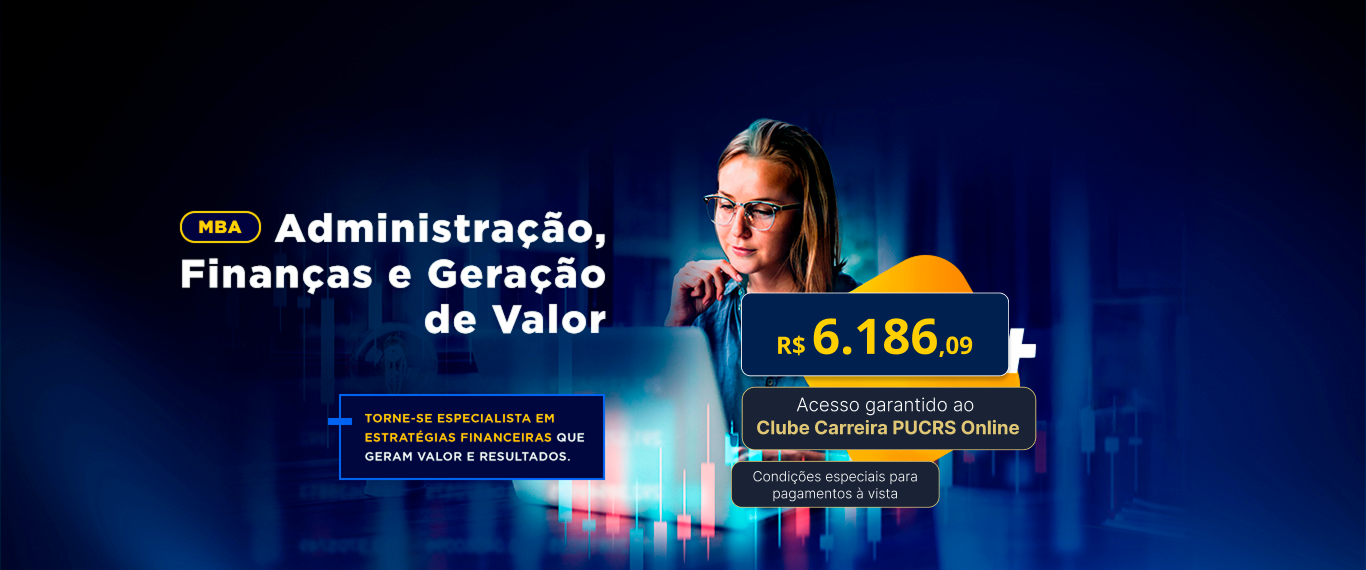 MBA em Administração, Finanças e Geração de Valor | Lançamentos