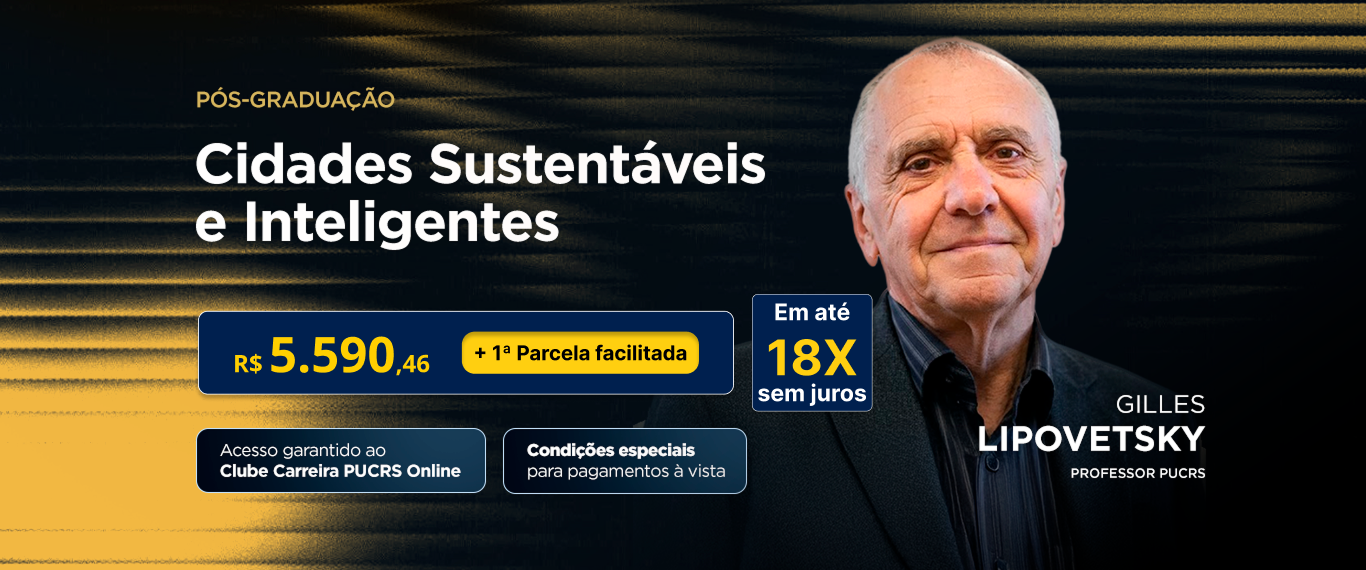 Pós-Graduação em Cidades Sustentáveis e Inteligentes