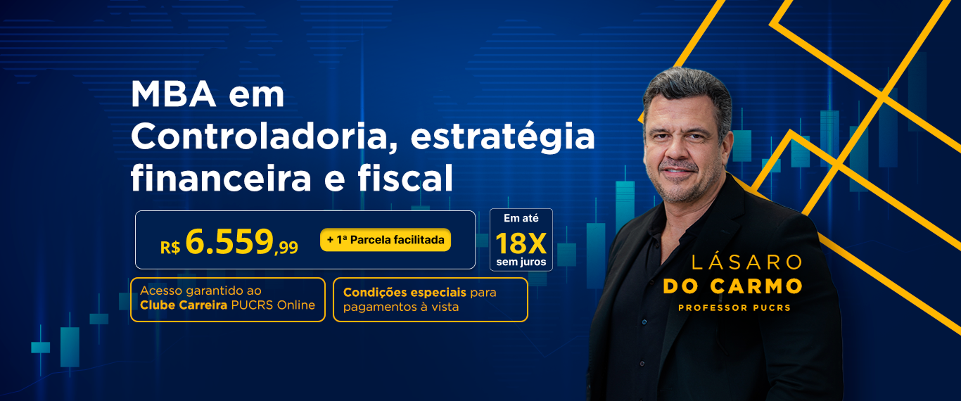 MBA em Controladoria, estratégia financeira e fiscal