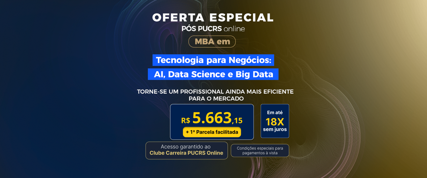 MBA em Tecnologia para Negócios: AI, Data Science e Big Data