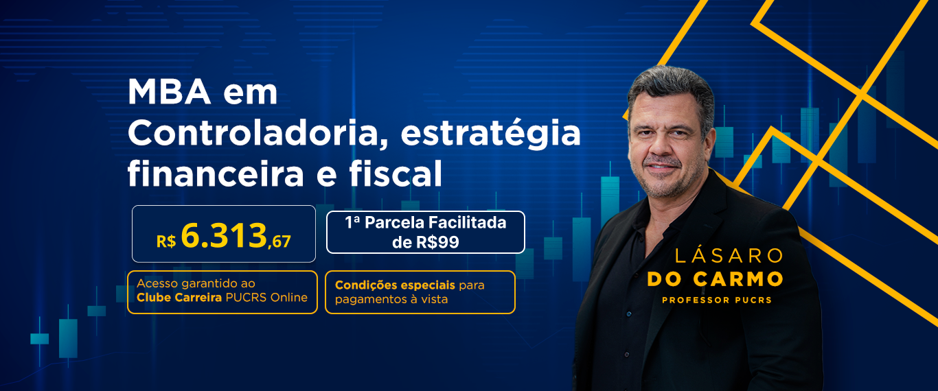 MBA em Controladoria, estratégia financeira e fiscal