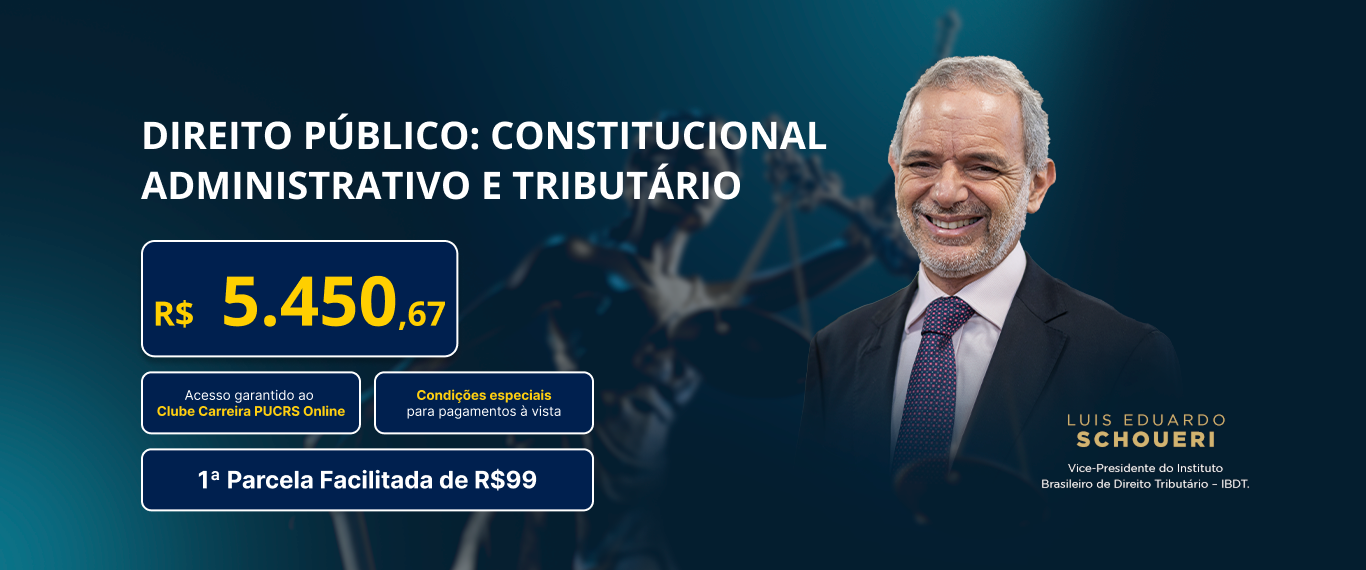 Pós-Graduação em Direito Público: Constitucional, Administrativo e Tributário | Lançamentos