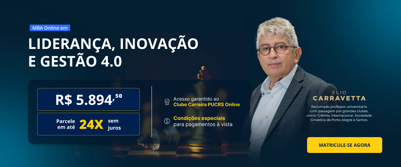 MBA em Liderança, Inovação e Gestão 4.0