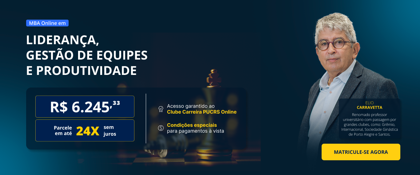 MBA em Liderança, Gestão de Equipes e Produtividade