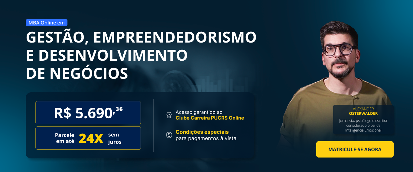 MBA em Gestão, Empreendedorismo e Desenvolvimento de Negócios