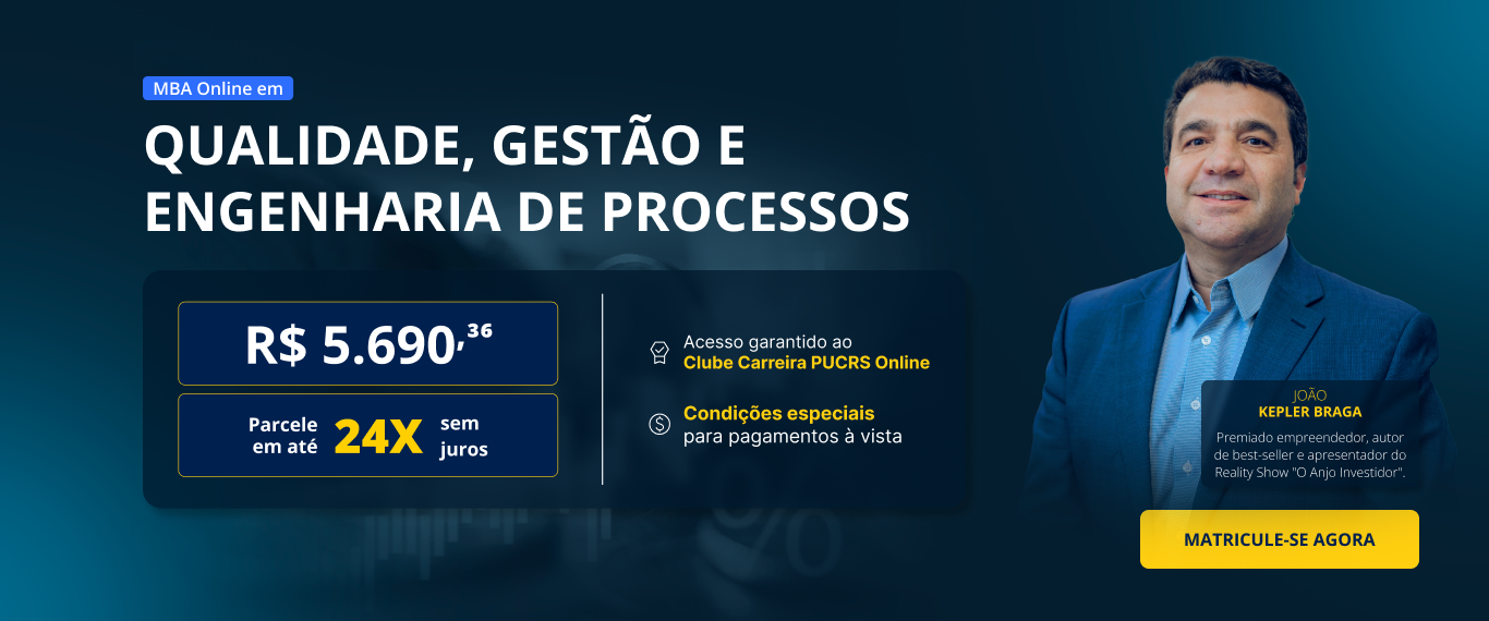 MBA em Qualidade, Gestão e Engenharia de Processos