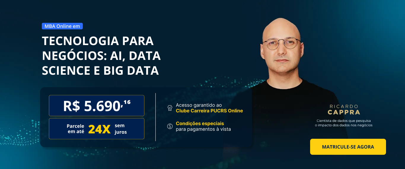 MBA em Tecnologia para Negócios: AI, Data Science e Big Data