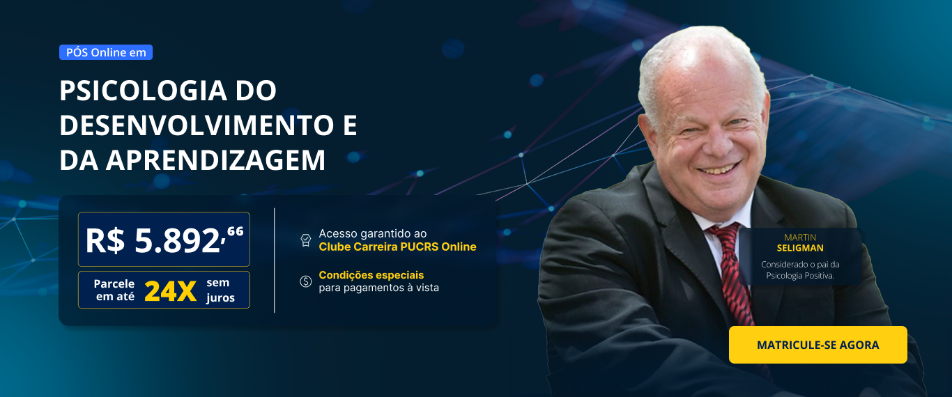 Pós-Graduação em Psicologia do Desenvolvimento e da Aprendizagem