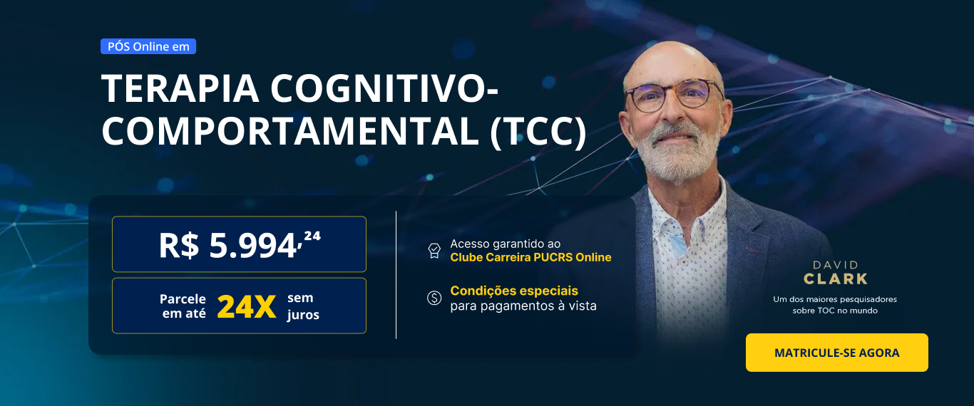 Pós-Graduação em Terapia Cognitivo-Comportamental | Edição 2025
