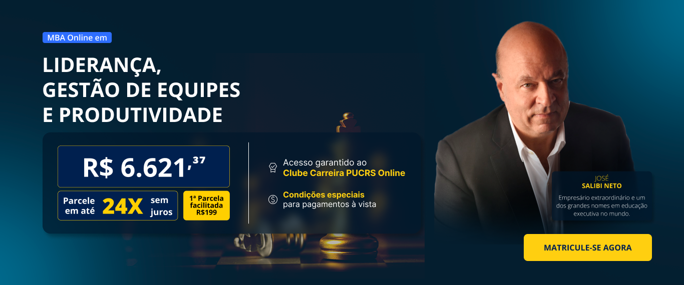 MBA em Liderança, Gestão de Equipes e Produtividade