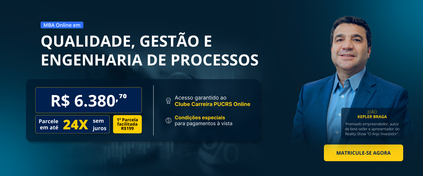 MBA em Qualidade, Gestão e Engenharia de Processos
