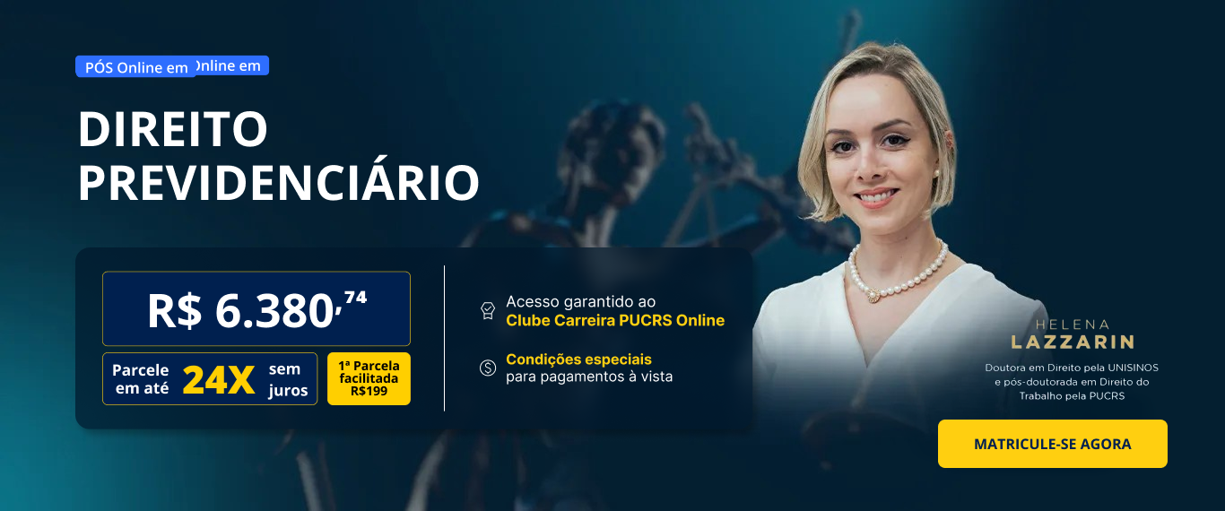 Pós-Graduação em Direito Previdenciário