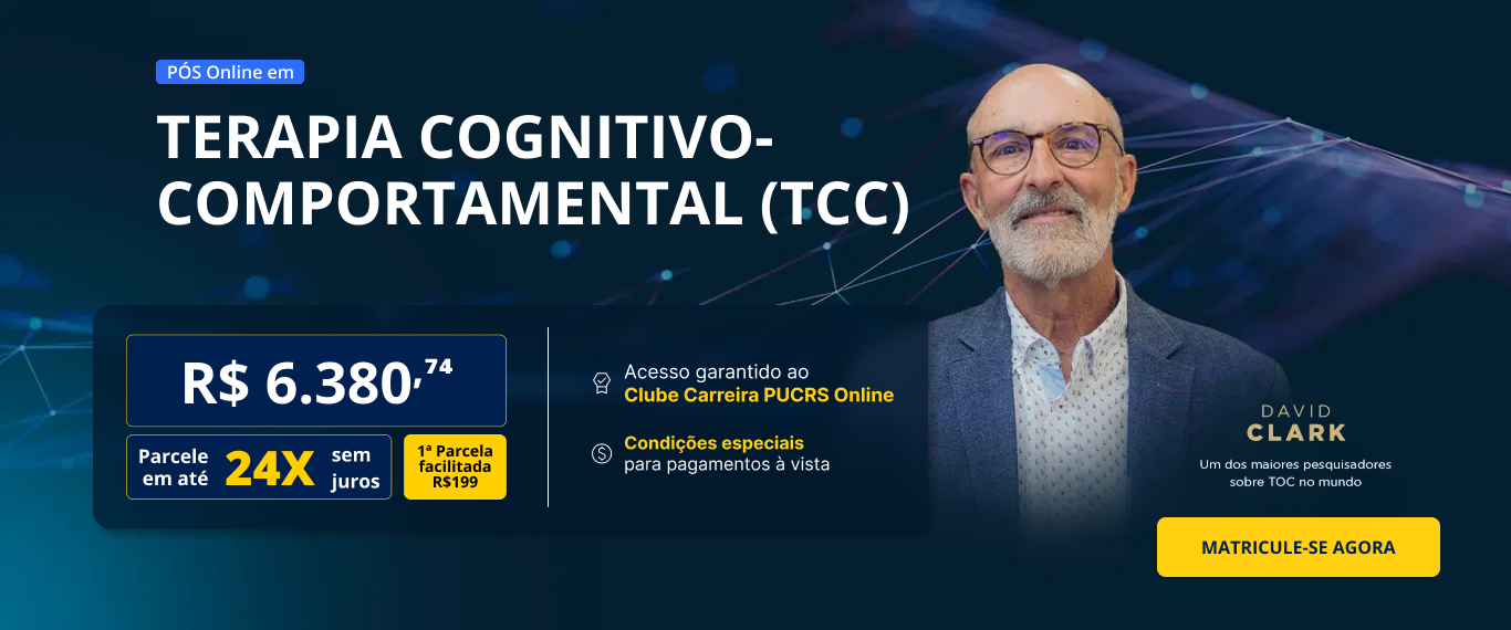 Pós-Graduação em Terapia Cognitivo-Comportamental | Edição 2025