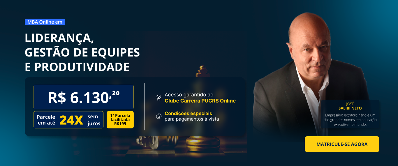 MBA em Liderança, Gestão de Equipes e Produtividade