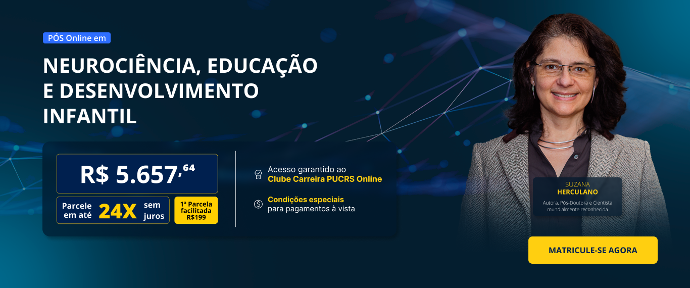 Pós-Graduação em Neurociências, Educação e Desenvolvimento Infantil | Lançamentos