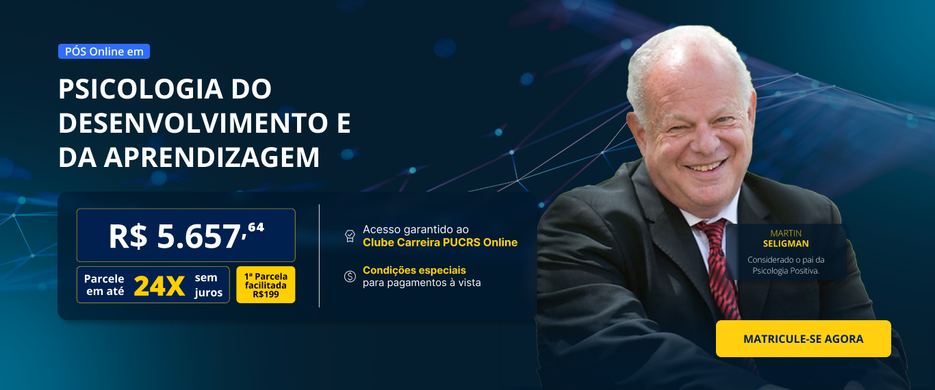 Pós-Graduação em Psicologia do Desenvolvimento e da Aprendizagem